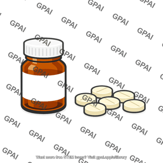 Medicine bottle with pills
