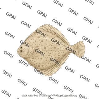 Turbot scophthalmus maximus