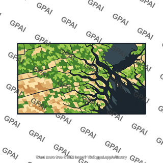 Satellite image visible spectrum