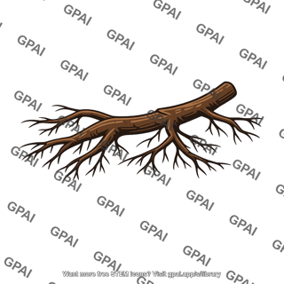 Woody plant root