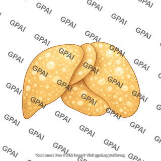Mouse liver fatty anterior view