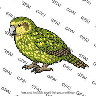 Male kakapo