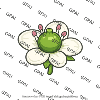 Flower holly fertilized