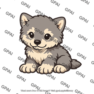 Wolf pup