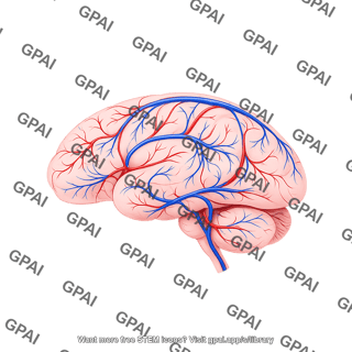 Mouse brain sagittal with vasculature