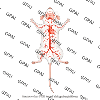 Mouse supine circulatory system arterial 2023 06