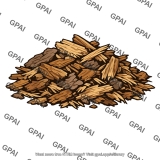 Wood detritus