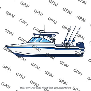 Recreational fishing boat