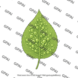 Leaf edema