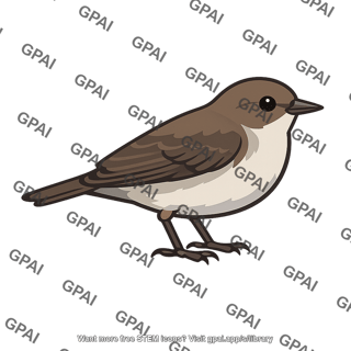 Brown songbird