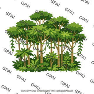 Secondary tropical rainforest