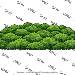 Forest tree canopy closed
