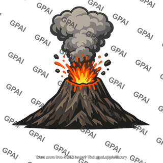 Volcanic eruption