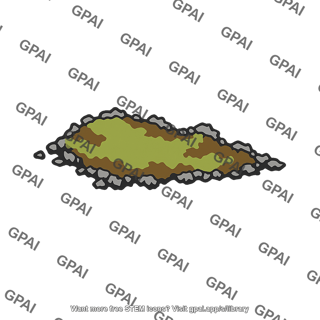 Stylized island