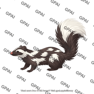 Island spotted skunk spilogale gracilis amphialus