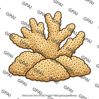 Reef building coral