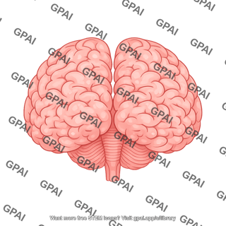 Dolphin brain dorsal