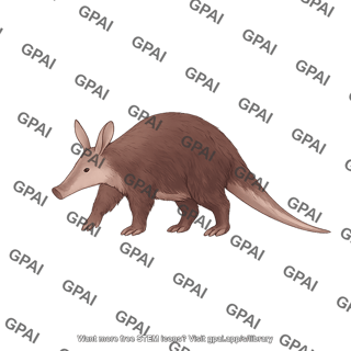 Aardvark orycteropus afer