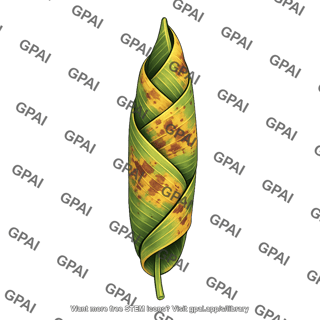 Banana leaf closed diseased 2
