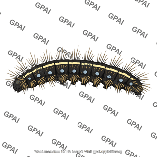 Hairy caterpillar