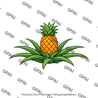 Pineapple plant