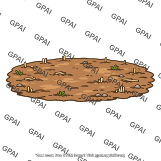 Cleared agricultural land