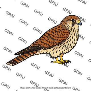 European kestrel female