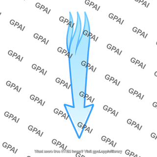 Air current falling