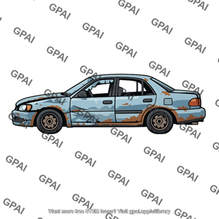 Automobile junked