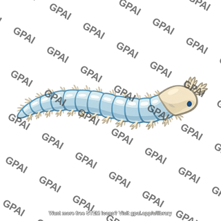 Polychaete larva