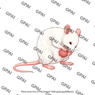 Mouse biting abdomen