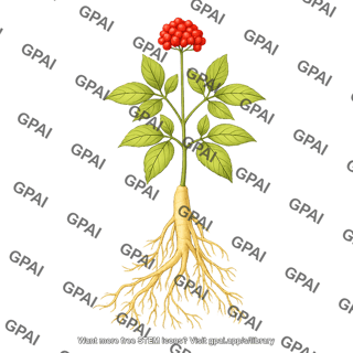 Ginseng roots