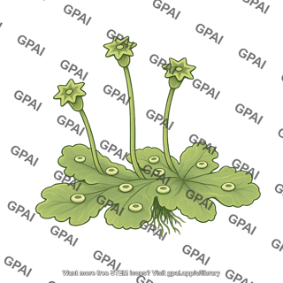 Liverwort thallus