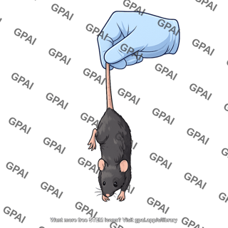 Mouse clasping test normal 752