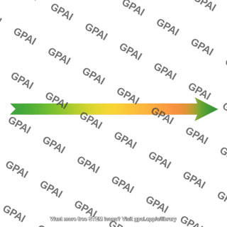 Gradient arrow