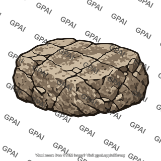 Rock weathered