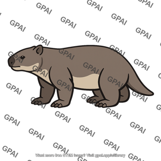Prehistoric marsupial mammal