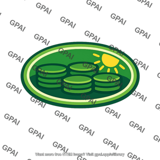 Chloroplast photosynthesis emblem