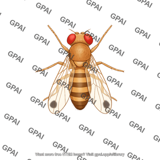 Drosophila suzukii dorsal male