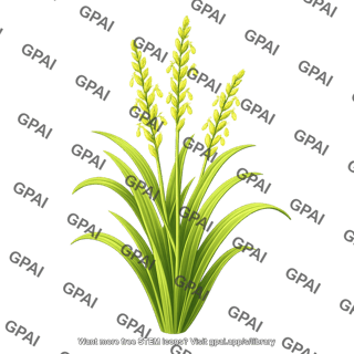 Rice plant flowering 01