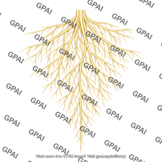 Herbaceous plant root