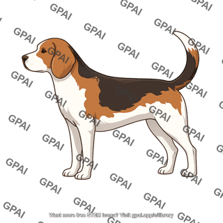 Dog beagle 01