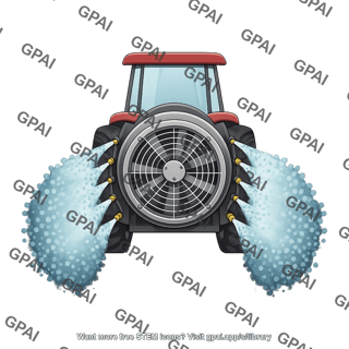 Airblast sprayer with mist