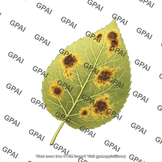 Leaf pathology blight