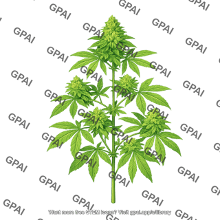 Cannabis plant indica