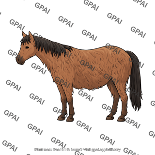 Horse with ppid