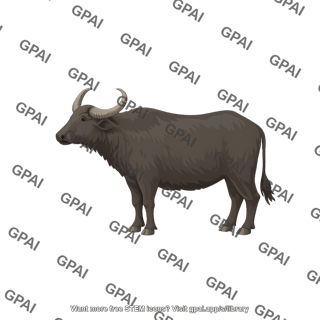 Water buffalo male