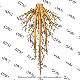 Plant root system