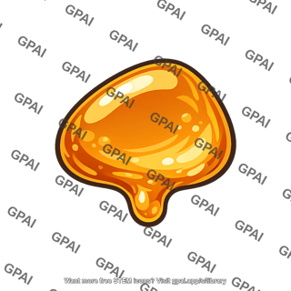 Resin droplet