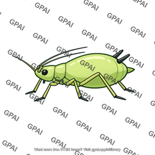 Aphid side view